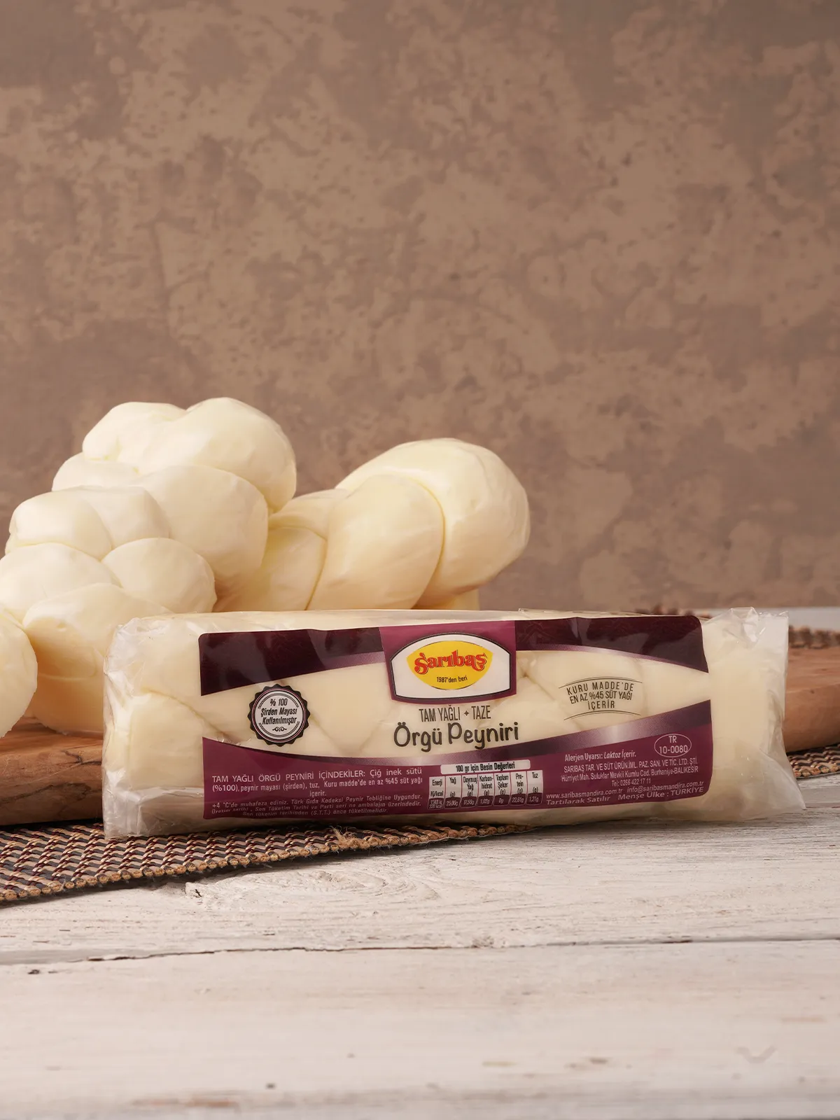 Tam Yağlı Örgü Peyniri 250 GR