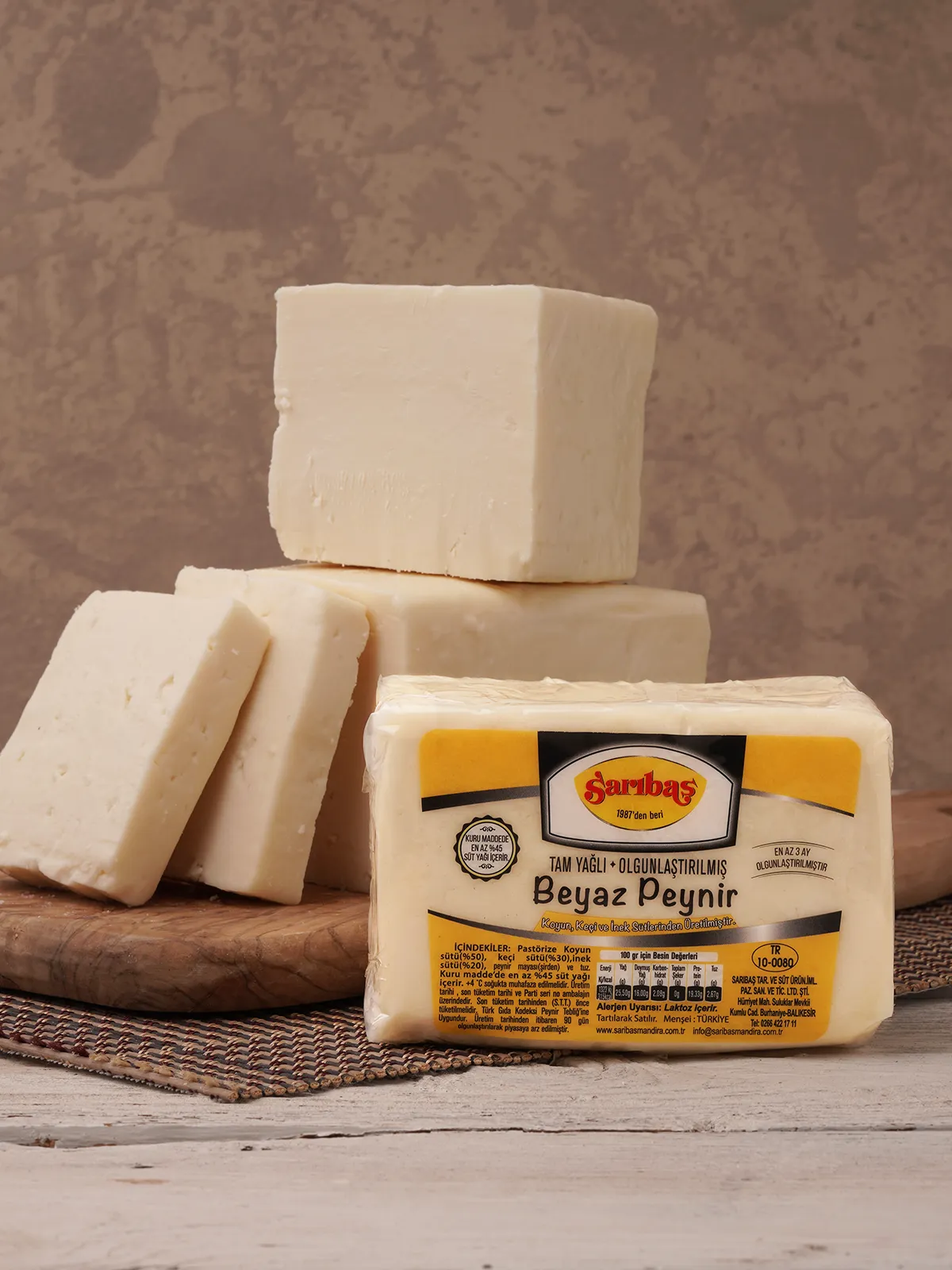 Tam Yağlı Beyaz Peynir Mevsim 700 GR