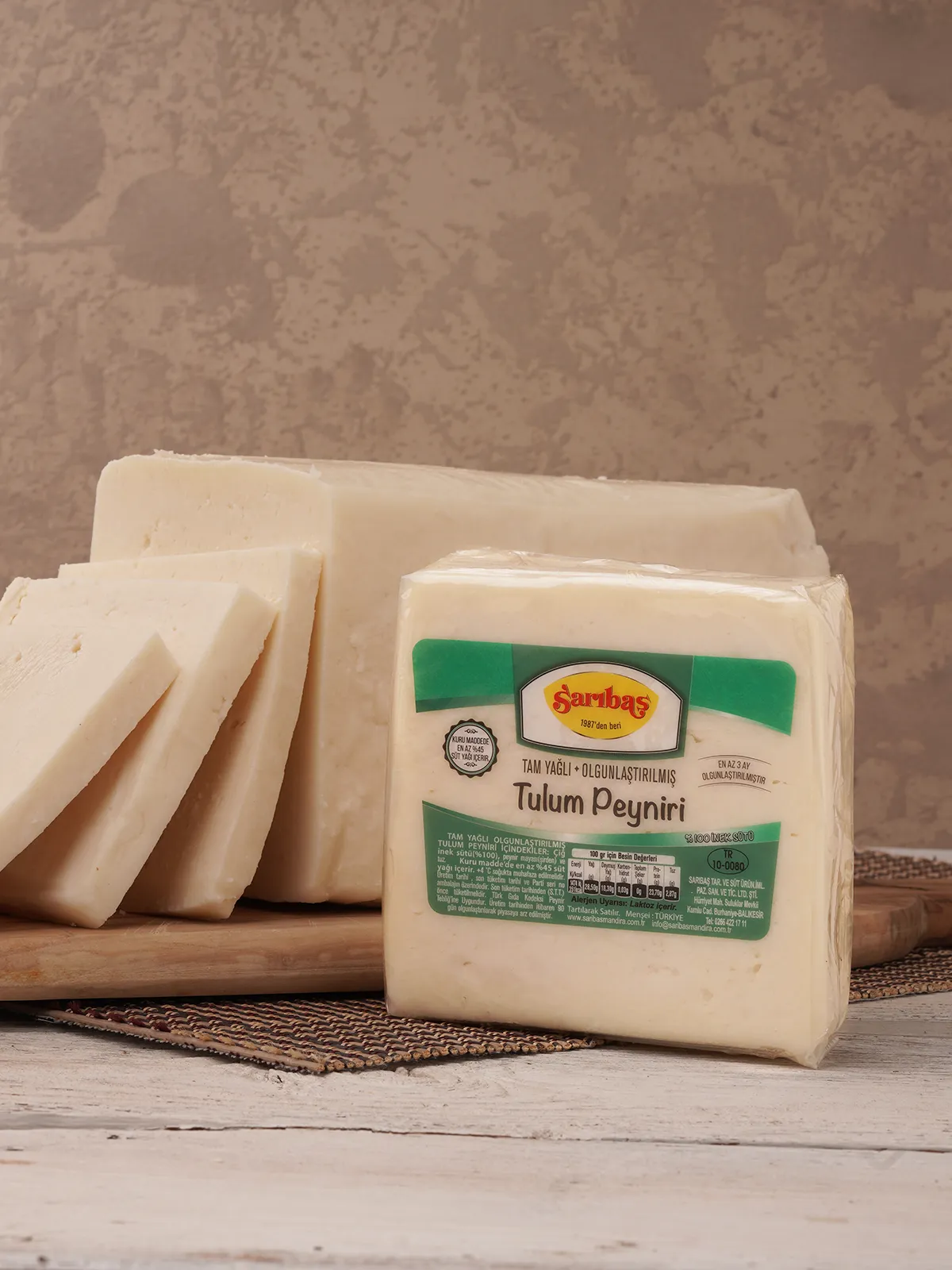 Tam Yağlı Teneke Tulum Peyniri 500 GR