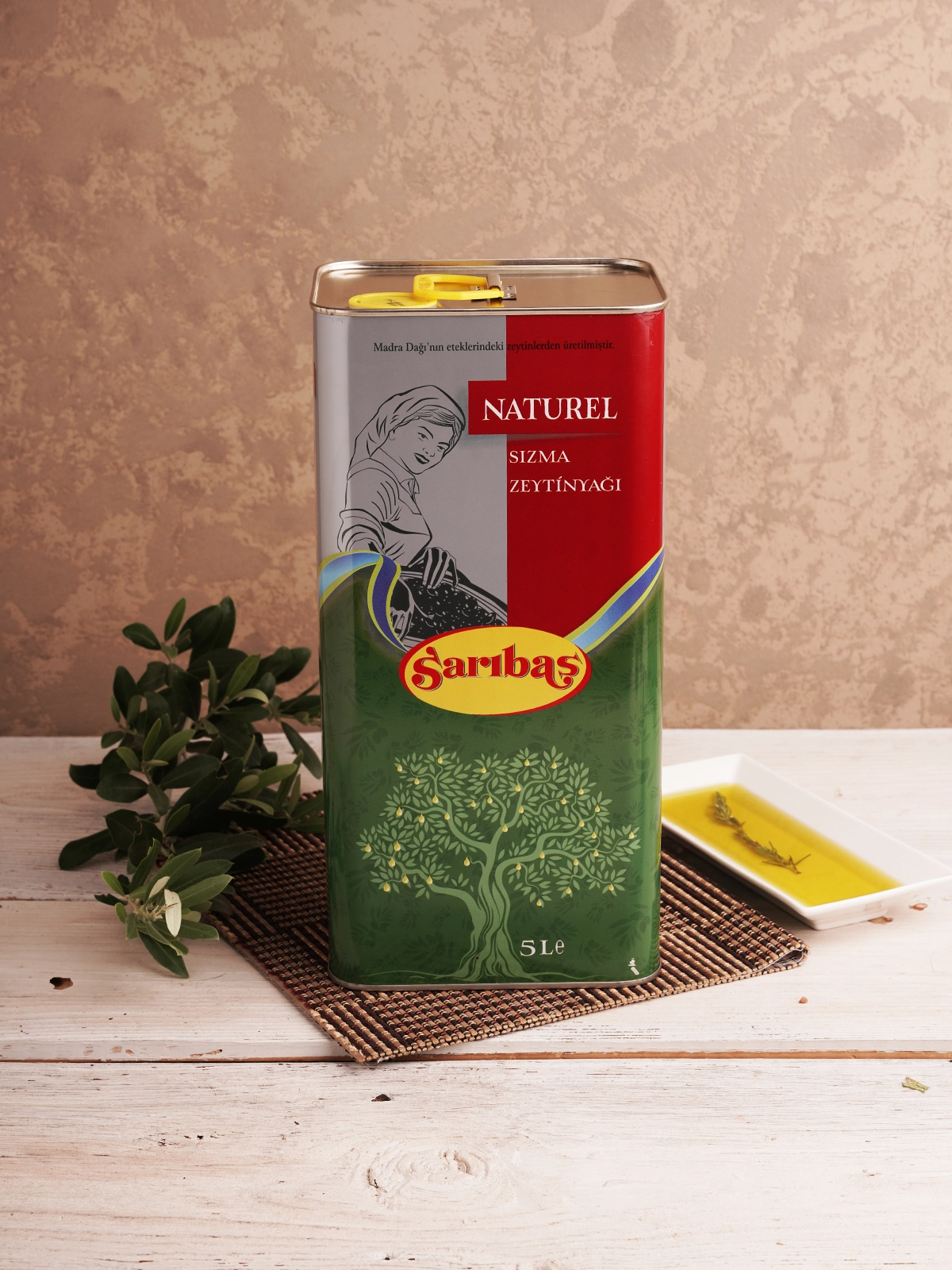 Teneke Sızma Zeytinyağı 5 LT